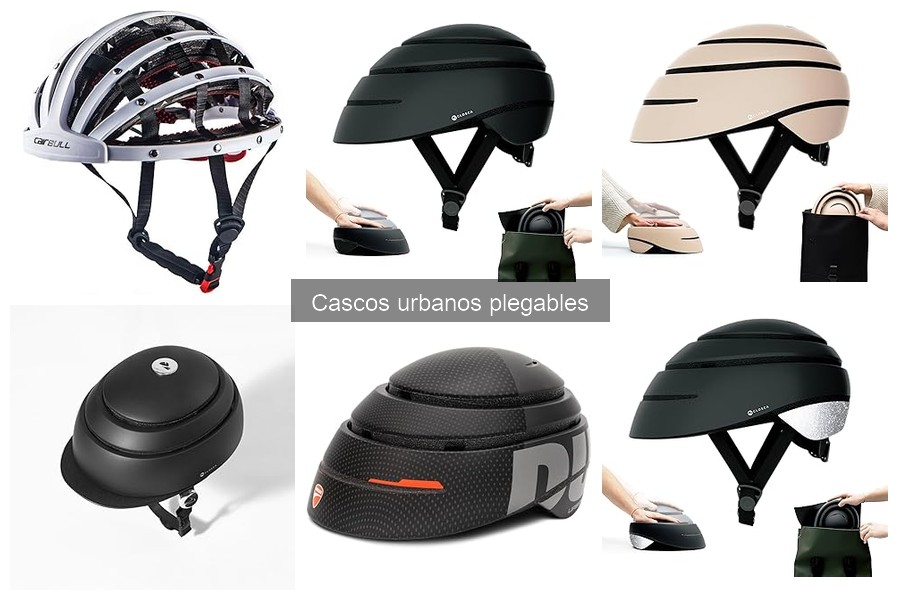 ¿Qué son los cascos urbanos plegables? Descubre sus ventajas