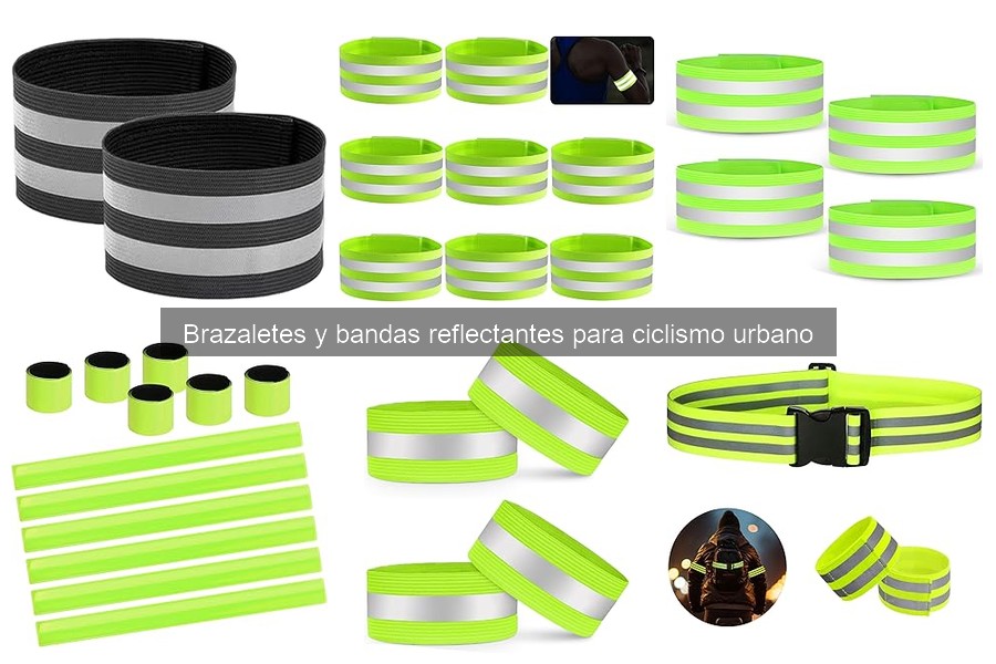 Requisitos legales de bandas reflectantes para ciclismo urbano