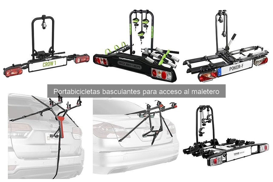Requisitos legales para usar portabicicletas basculantes