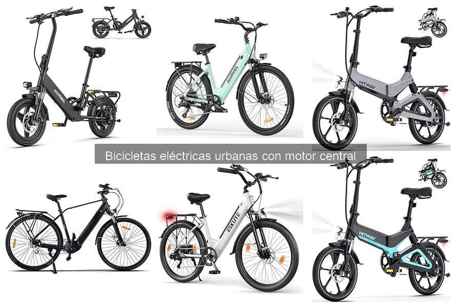 Reseñas de Bicicletas Eléctricas Urbanas con Motor Central