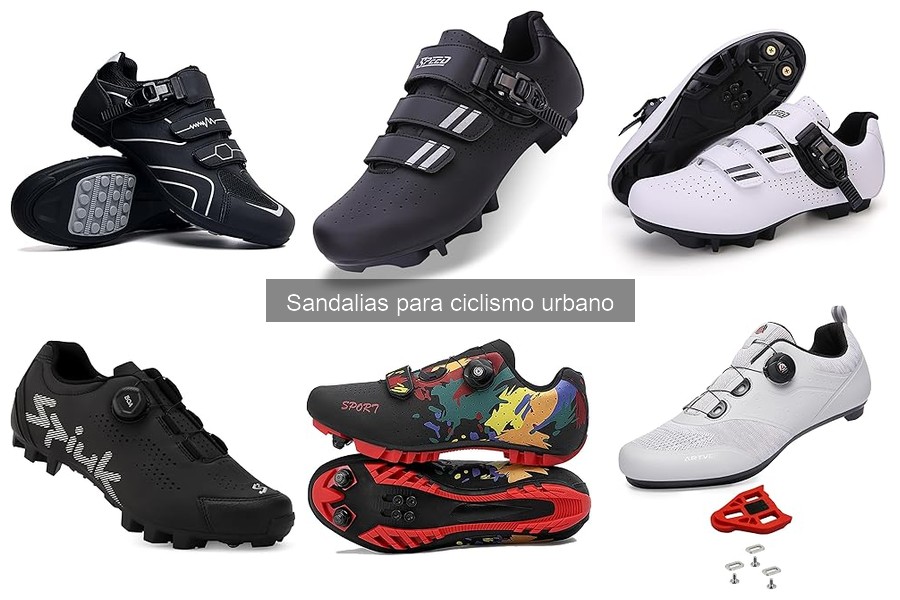 Reseñas de sandalias para ciclismo urbano: comodidad y durabilidad