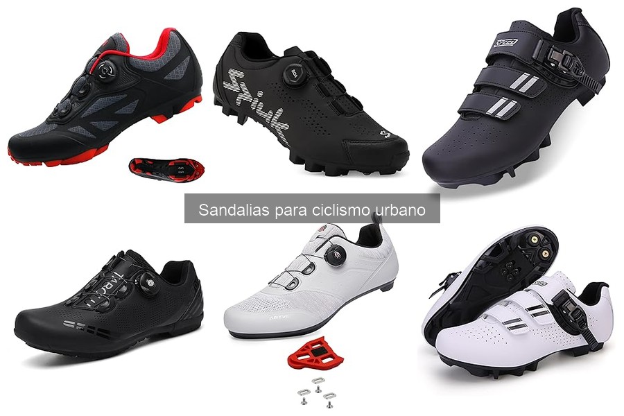 Sandalias para Ciclismo Urbano: Características y Funcionalidad