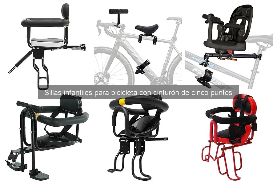 Sillas infantiles con cinturón de cinco puntos: seguridad en bici
