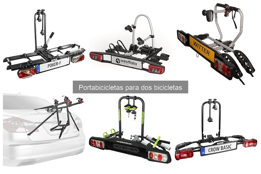 Soluciona problemas comunes con portabicicletas para 2 bicicletas