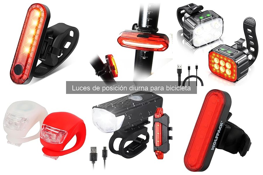 ¿Son legales las luces de posición diurna para bicicletas?
