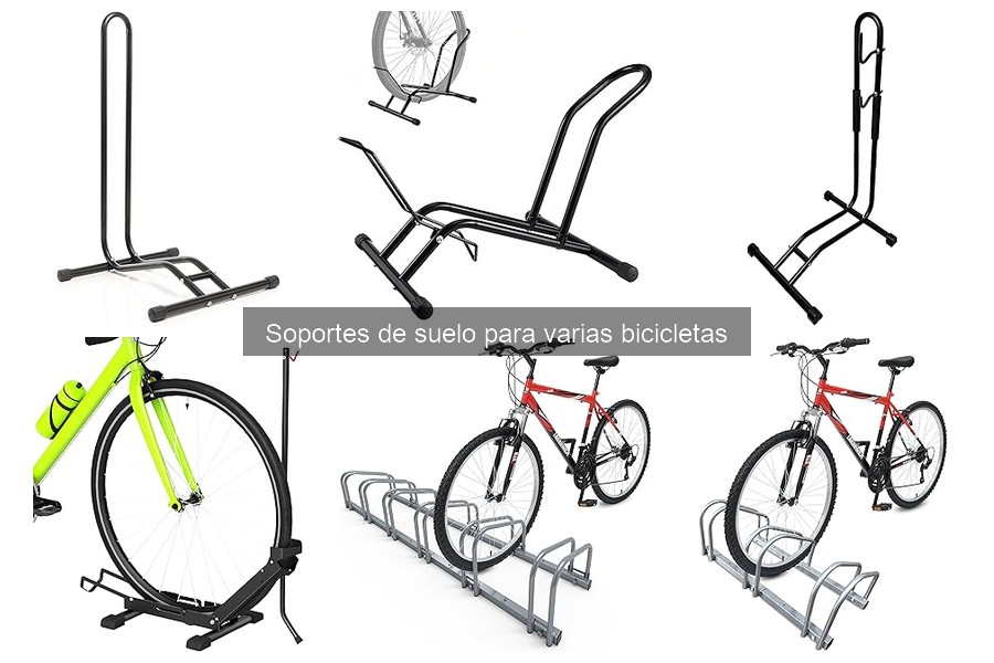 Soportes de suelo para varias bicicletas: ¿Qué son y cómo funcionan?