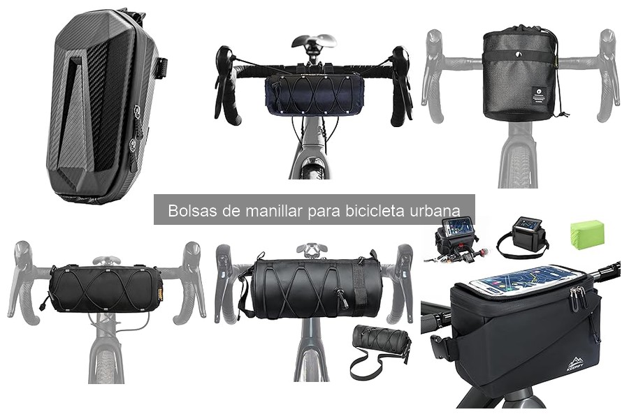 Tipos de Bolsas de Manillar para Bicicleta Urbana