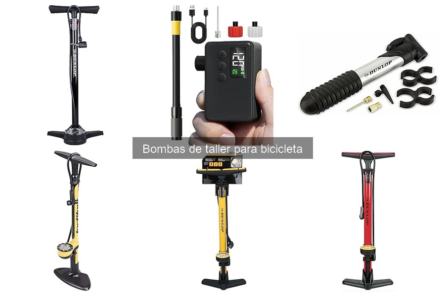 Tipos de bombas de taller para bicicleta: guía completa