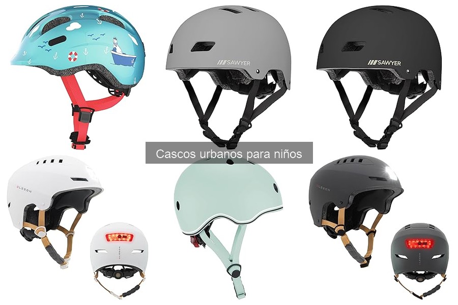 Tipos de cascos urbanos para niños: características y ventajas