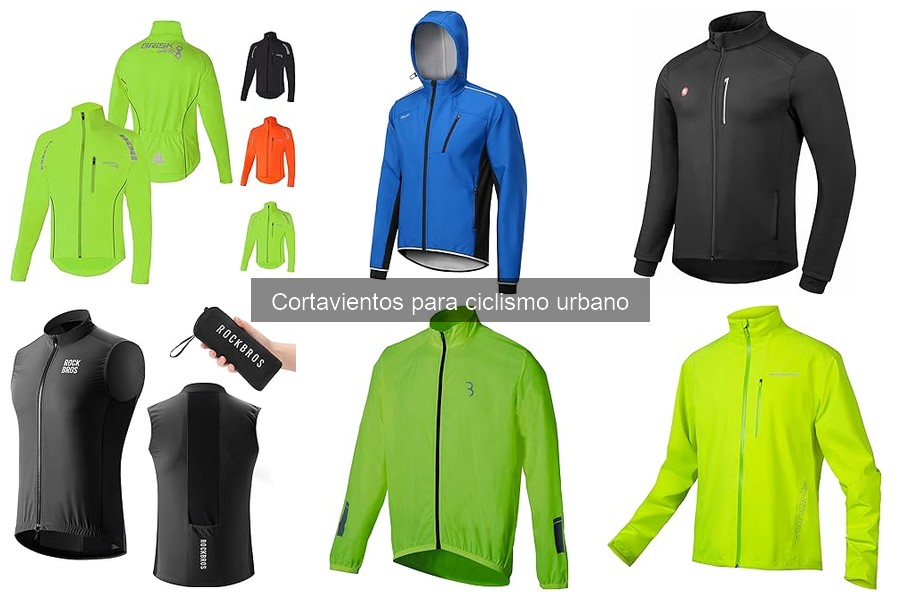 Tipos de cortavientos para ciclismo urbano: Guía completa