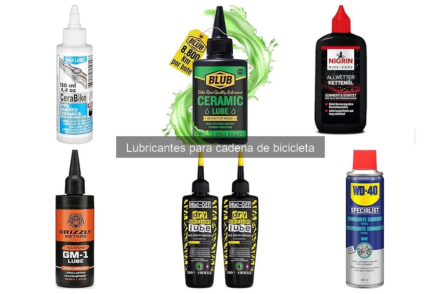 Tipos de lubricantes para cadena de bicicleta: guía completa