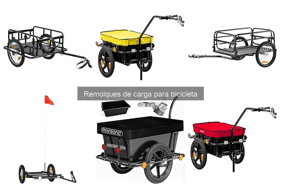 Tipos de remolques de carga para bicicleta: guía completa