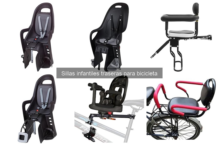 Tipos de sillas infantiles traseras para bicicleta