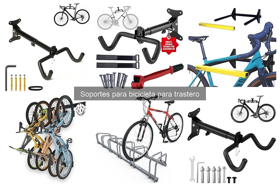 Tipos de soportes para bicicleta en trastero: ¡Guía completa!
