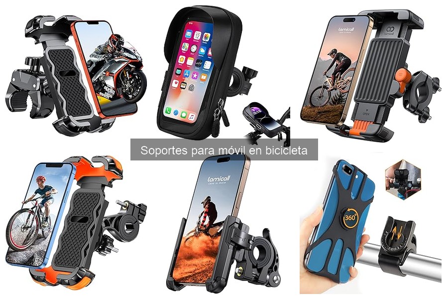 Tipos de soportes para móvil en bicicleta: Guía completa