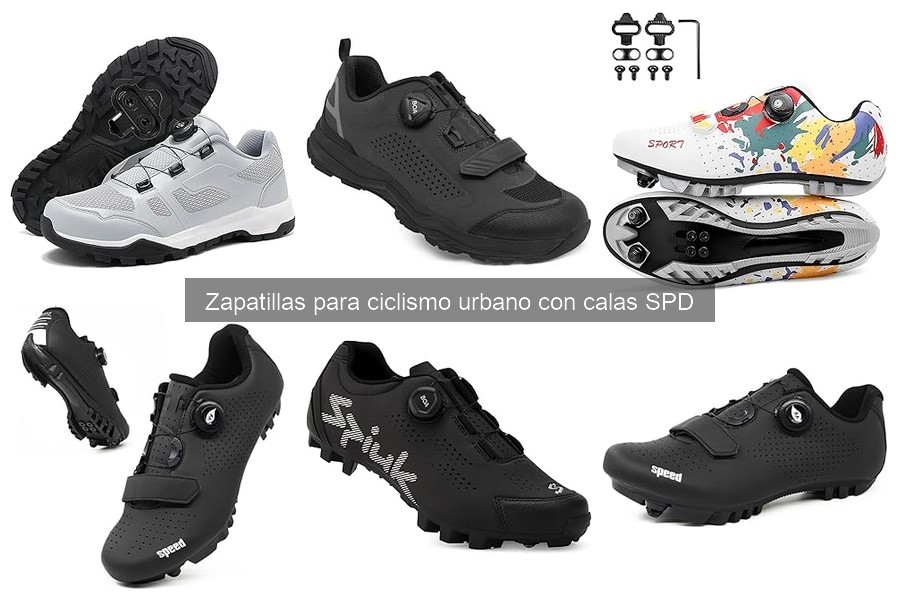 Tipos de zapatillas SPD para ciclismo urbano: guía completa