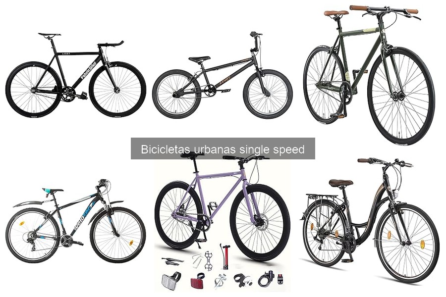 Todo sobre bicicletas urbanas single speed: características y ventajas