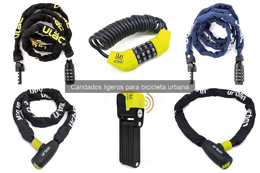 Todo sobre los candados ligeros para bicicleta urbana