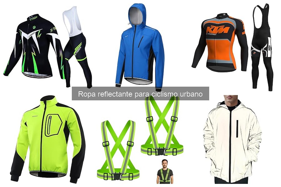 Ventajas de la ropa reflectante para ciclistas urbanos