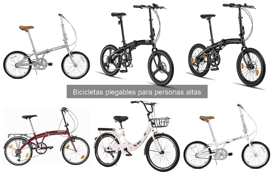 Ventajas de las bicicletas plegables para personas altas