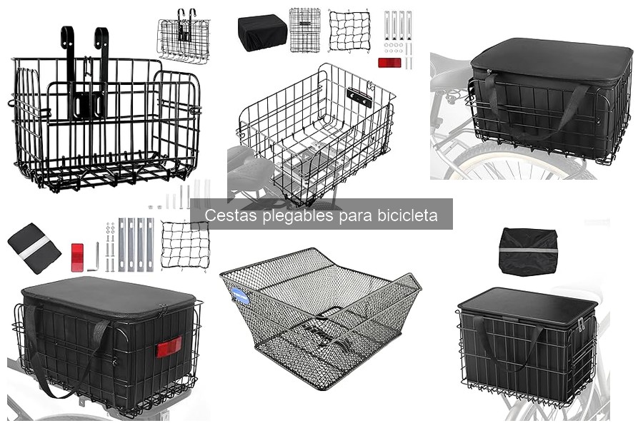 Ventajas de las cestas plegables para bicicleta en movilidad