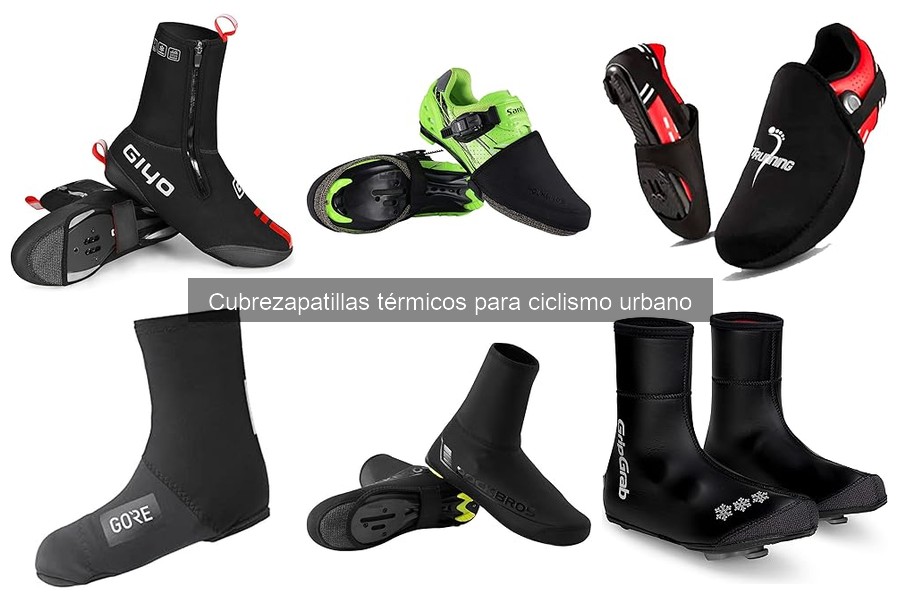 Ventajas de los cubrezapatillas térmicos en ciclismo urbano
