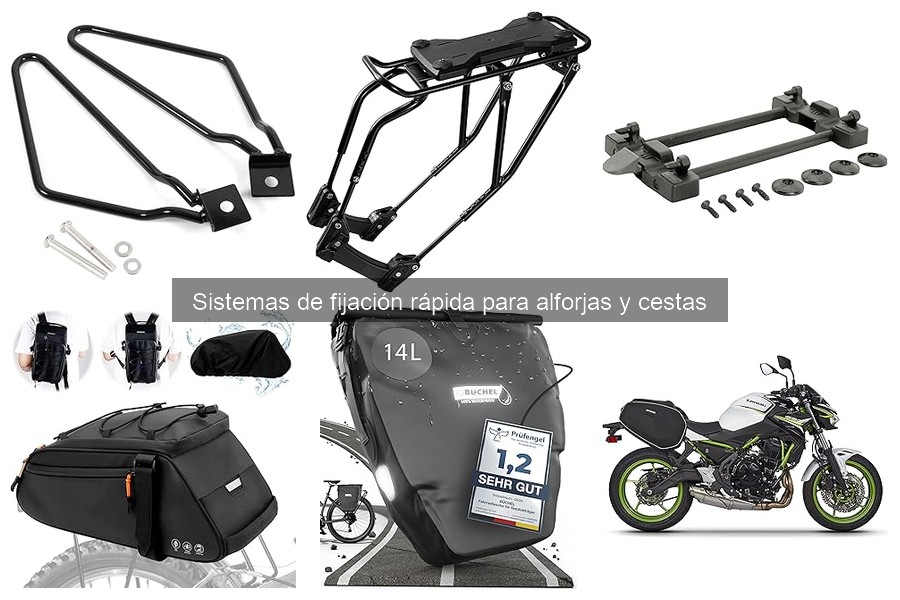 Ventajas de los sistemas de fijación rápida para alforjas