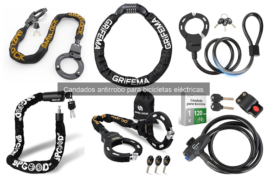 Ventajas de un candado antirrobo para bicicletas eléctricas
