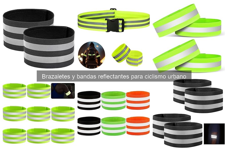 Ventajas de usar bandas reflectantes para ciclismo urbano