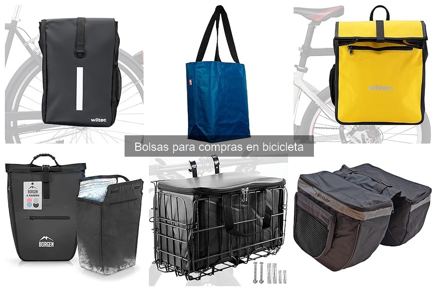 Ventajas de usar bolsas para compras en bicicleta