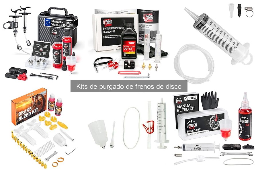 Ventajas de usar un kit de purgado de frenos de disco