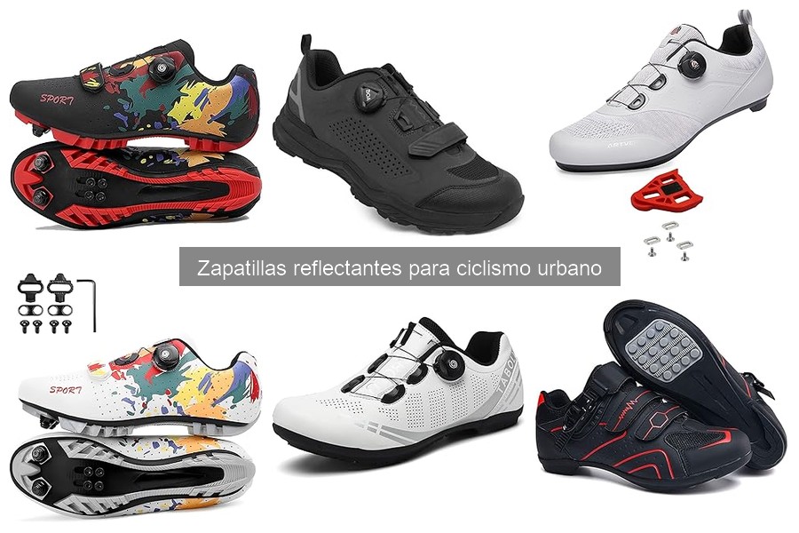 Ventajas de Zapatillas Reflectantes para Ciclismo Urbano