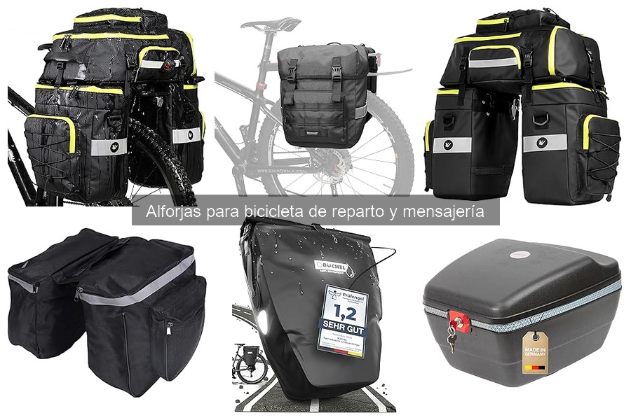 Ventajas y desventajas de alforjas para bicicleta de reparto