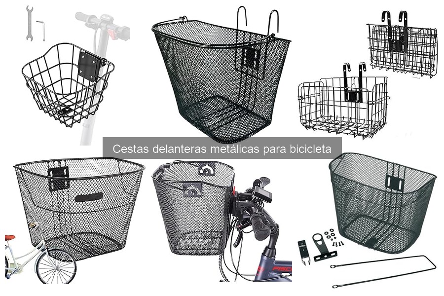 Ventajas y desventajas de cestas delanteras metálicas para bicicleta
