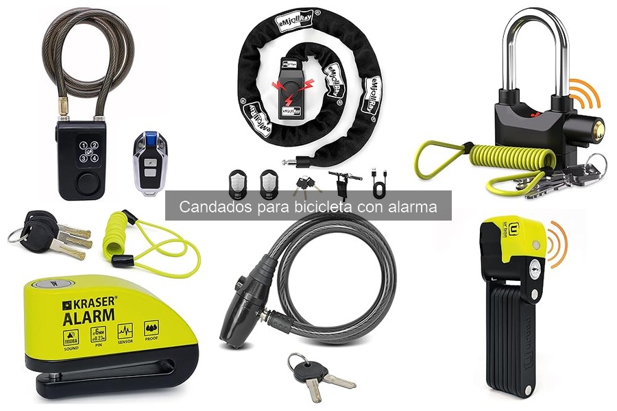 Ventajas y desventajas de los candados con alarma para bicicletas