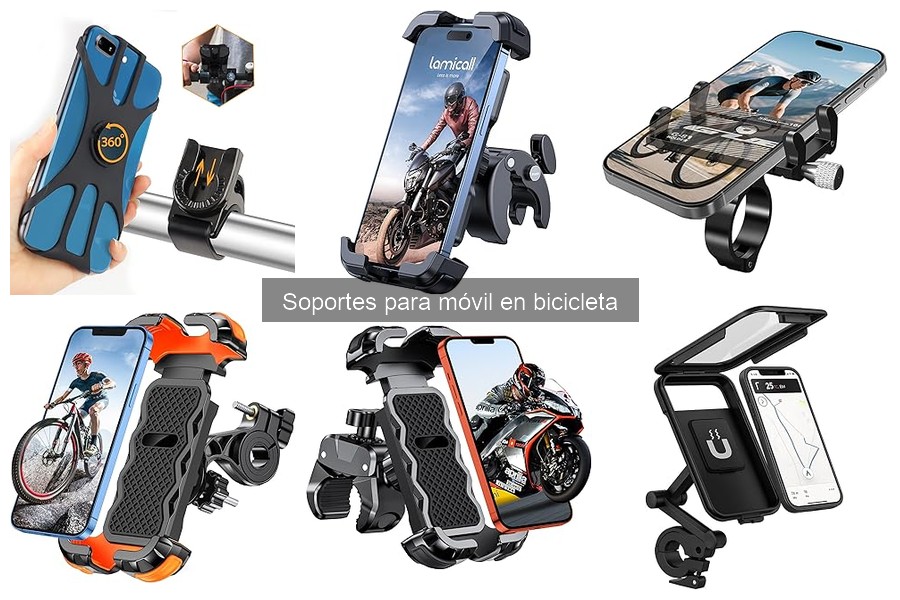 Ventajas y desventajas de los soportes para móvil en bicicleta