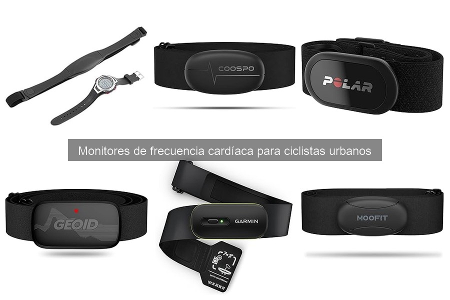 Ventajas y desventajas de monitores de frecuencia cardíaca en ciclismo urbano