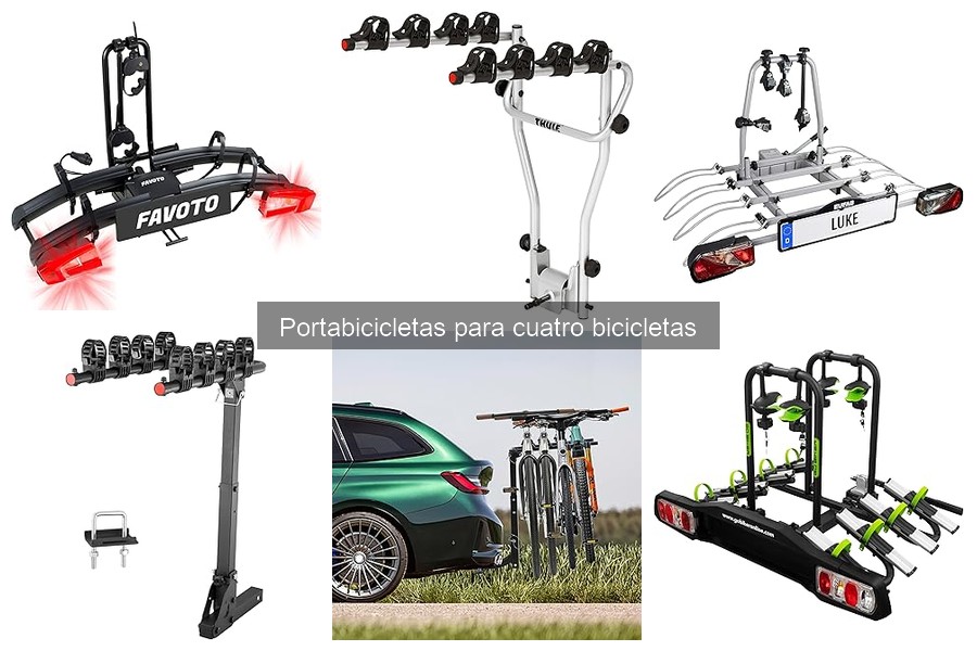 Ventajas y Desventajas de Portabicicletas para 4 Bicicletas