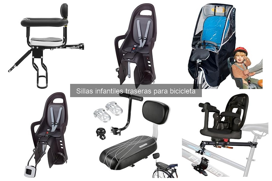 Ventajas y desventajas de sillas infantiles traseras para bicicleta
