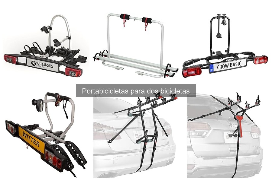 Ventajas y desventajas de un portabicicletas para 2 bicicletas