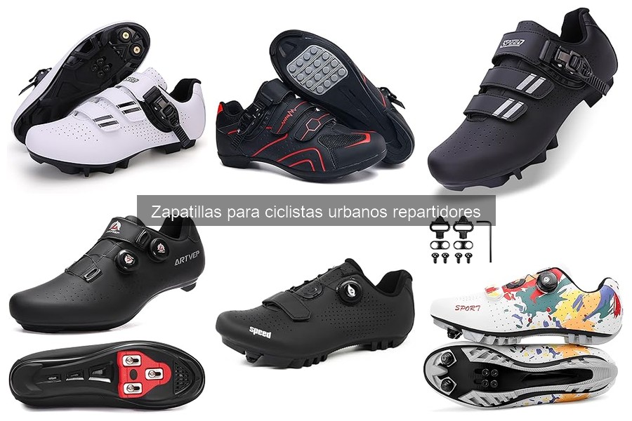 Zapatillas antideslizantes para ciclismo urbano: Seguridad y confort