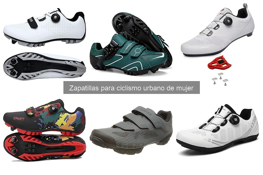 Zapatillas de ciclismo urbano para cualquier clima