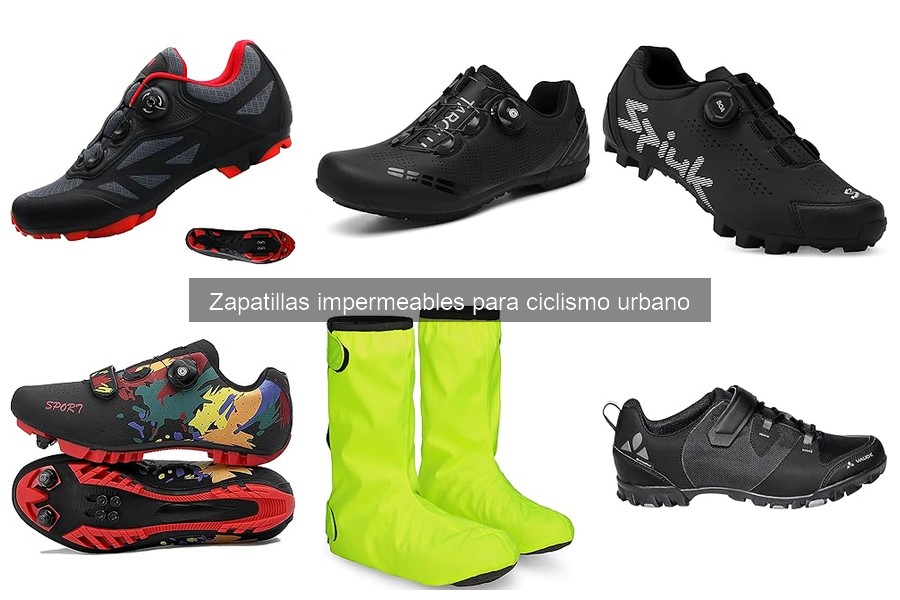 Zapatillas Impermeables para Ciclismo Urbano: ¿Qué Son?