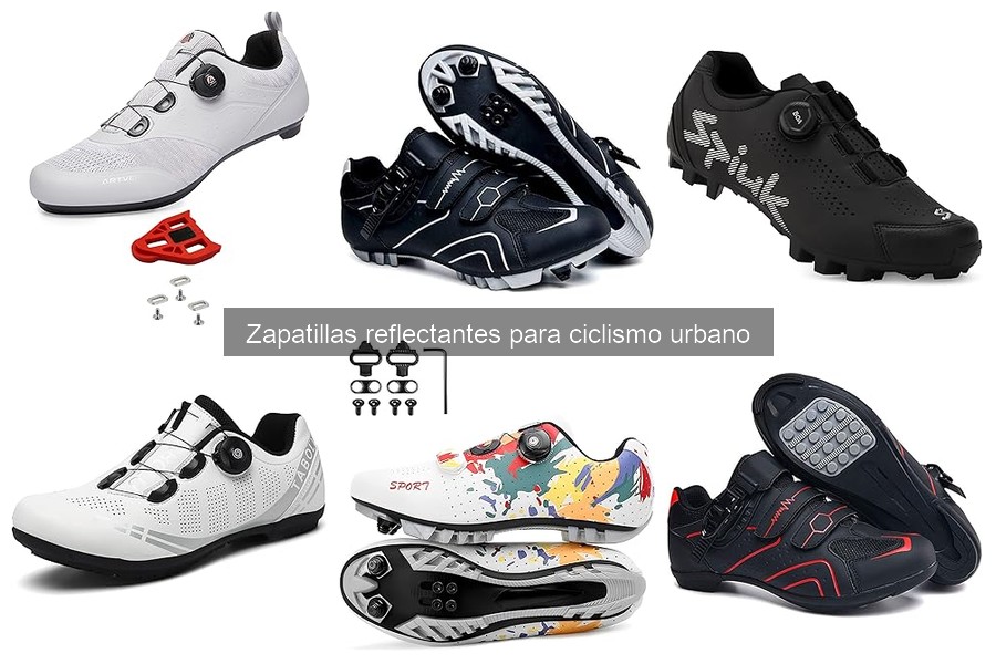 Zapatillas Reflectantes para Ciclismo Urbano: Seguridad y Comodidad